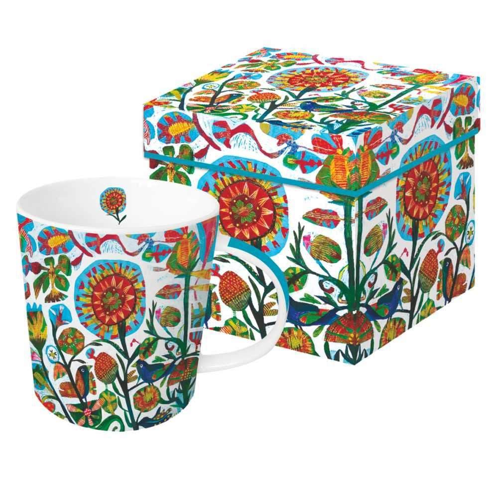 Elegant Ceramic Coffee Mug in Gift Box - Perfect for Tea, Hot Chocolate & Office Use - Quito Inspired Design