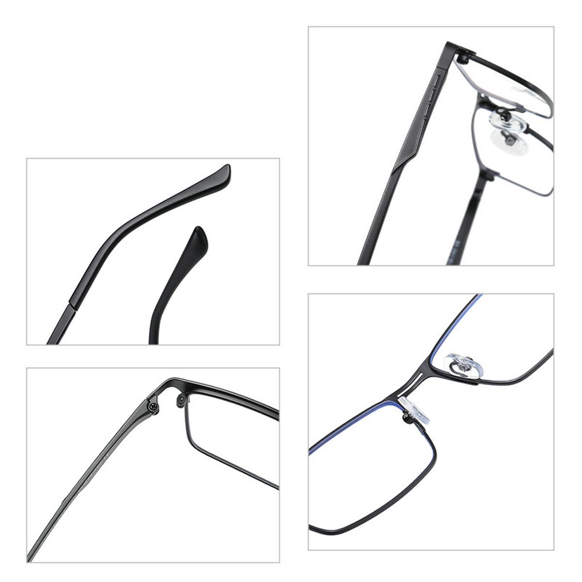 Laureles Blue Light Blocking Reading Glasses for Men & Women - Anti-Glare Computer Eyewear with Stylish Frames for Office Work, Gaming & Screen Time