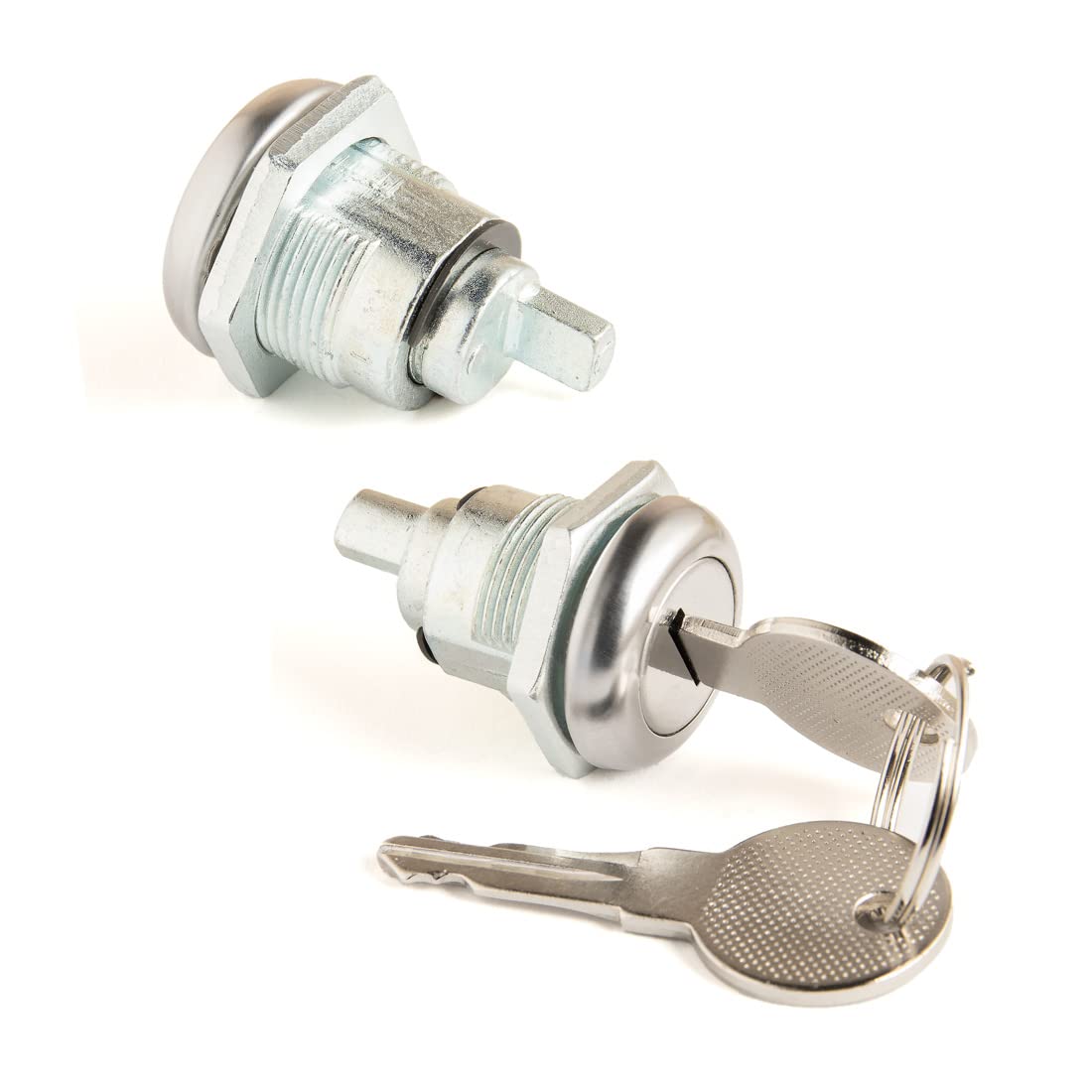 2 Pack Tool Box Locks with Keys - 5/8 Inch Lock Cylinder Replacement for Flush Mounted T Handle Tool Box & Ute - Secure Your Tool Storage for Workshops, Garages & Construction Sites