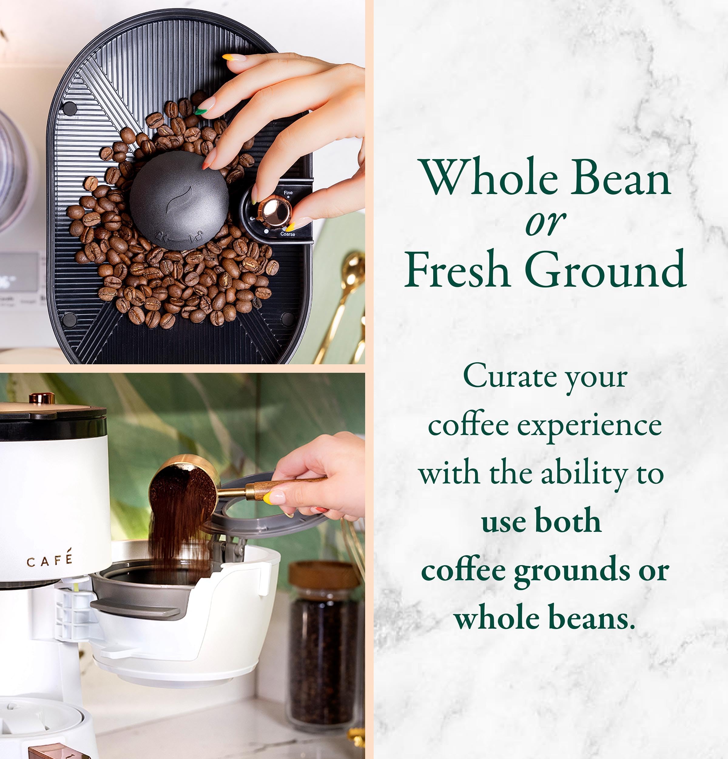Premium SCA Certified Café Specialty Grind & Brew Coffee Maker - Single Serve & 10-Cup Thermal Carafe with WiFi Smart Technology | Barista-Quality Stainless Steel Coffee Machine for Home, Office & Smart Kitchen Essentials