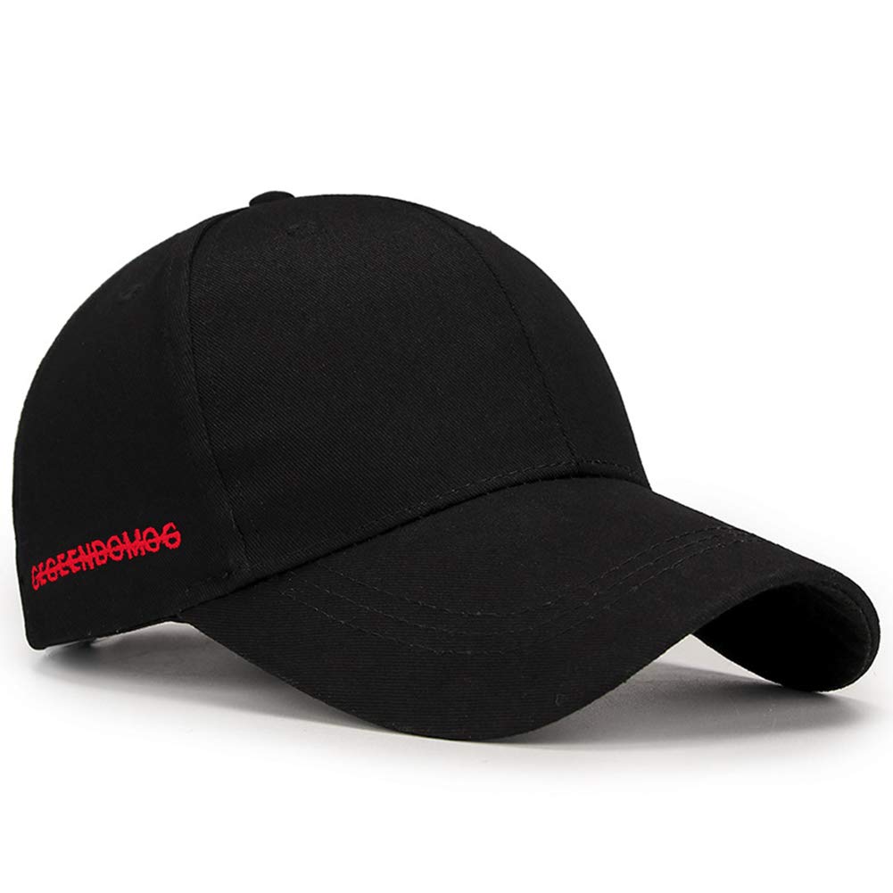 Unisex Embroidered Baseball Cap - Cotton Adjustable Plain Hat for Men & Women - Perfect for Outdoor Sports, Casual Wear & Sun Protection