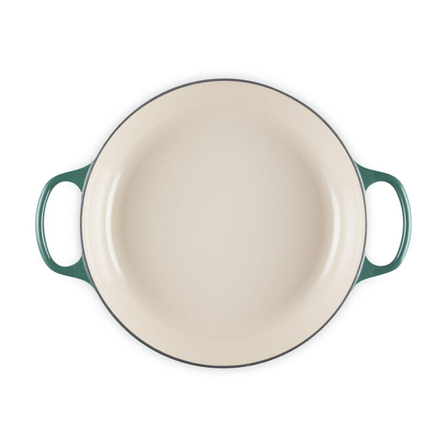 Le Creuset 3.5 Quart Enameled Cast Iron Braiser with Lid - Artichaut Green | Dutch Oven for Roasting, Baking & Sautéing | Perfect for Stovetop, Oven & Table Serving