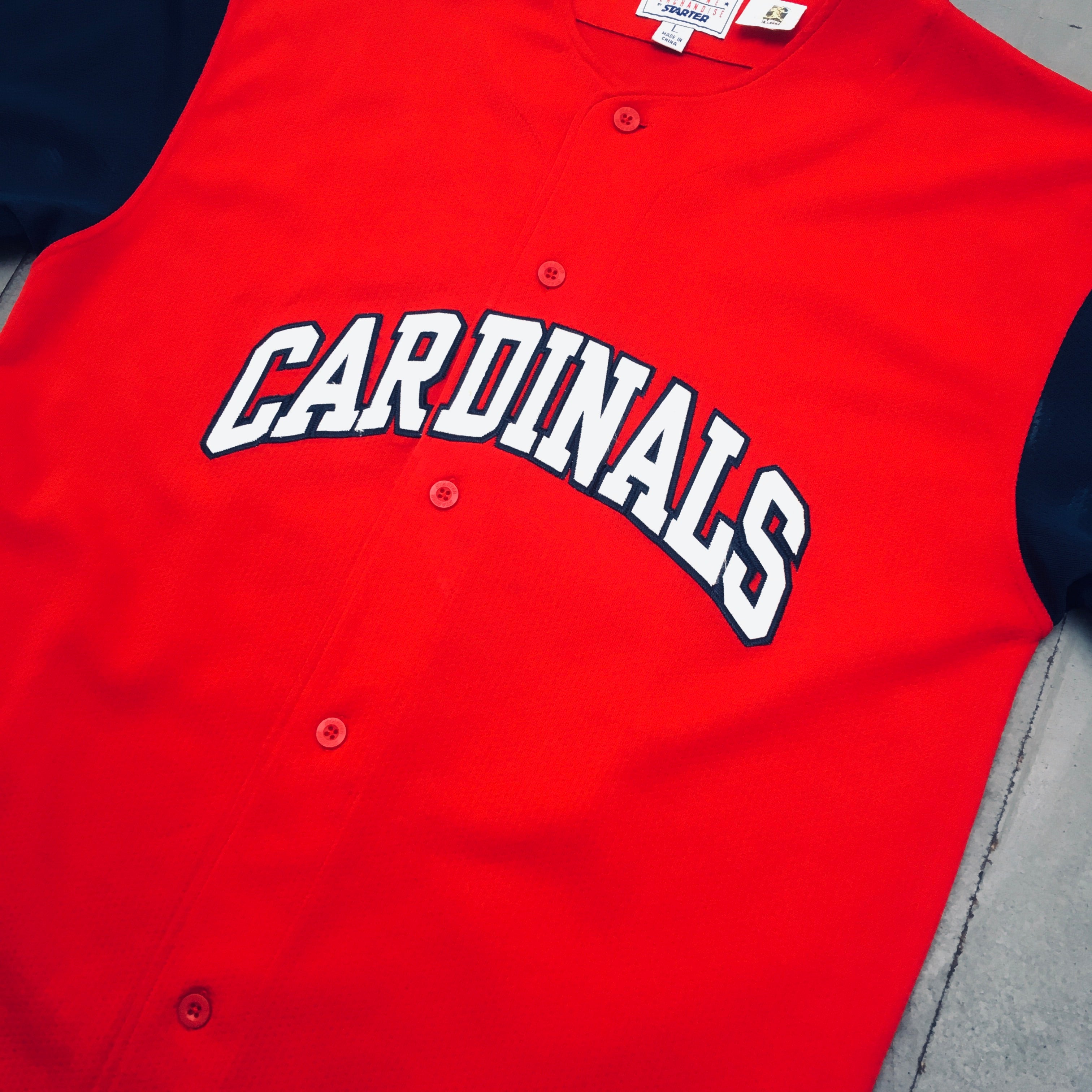St. Louis Cardinals Mark McGwire 1999 Red Stitched Starter Jersey Size Large - Authentic MLB Baseball Jersey for Fans & Collectors - Perfect for Games, Events & Memorabilia Display