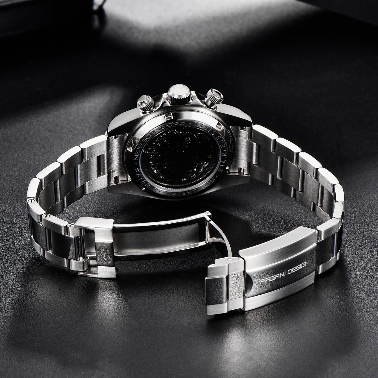 Pagani Skeleton Mechanical Watch for Men - Waterproof Luxury Timepiece for Business & Formal Wear