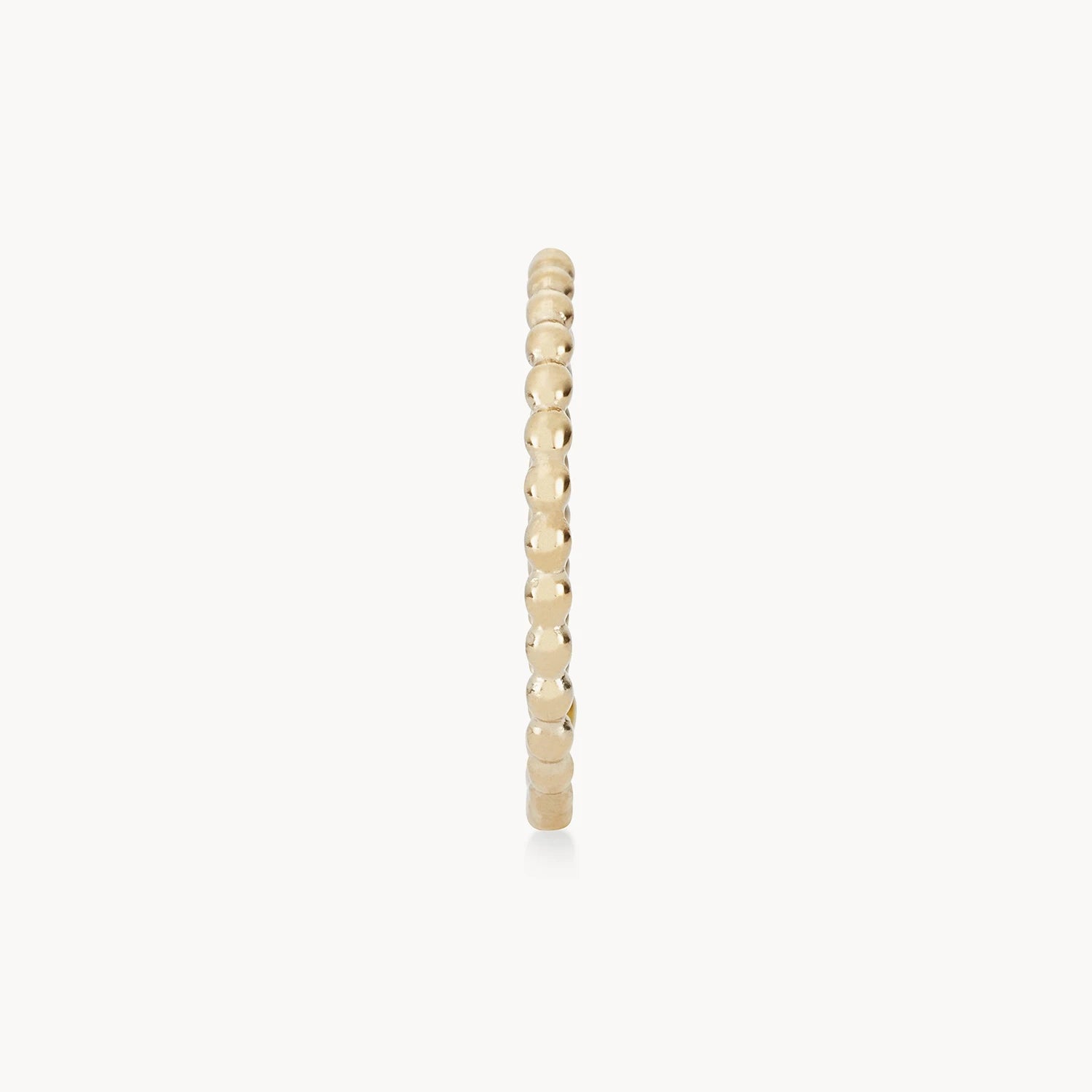 10K Yellow Gold Abacus Ring - Elegant Stackable Jewelry for Women, Perfect for Everyday Wear & Special Occasions