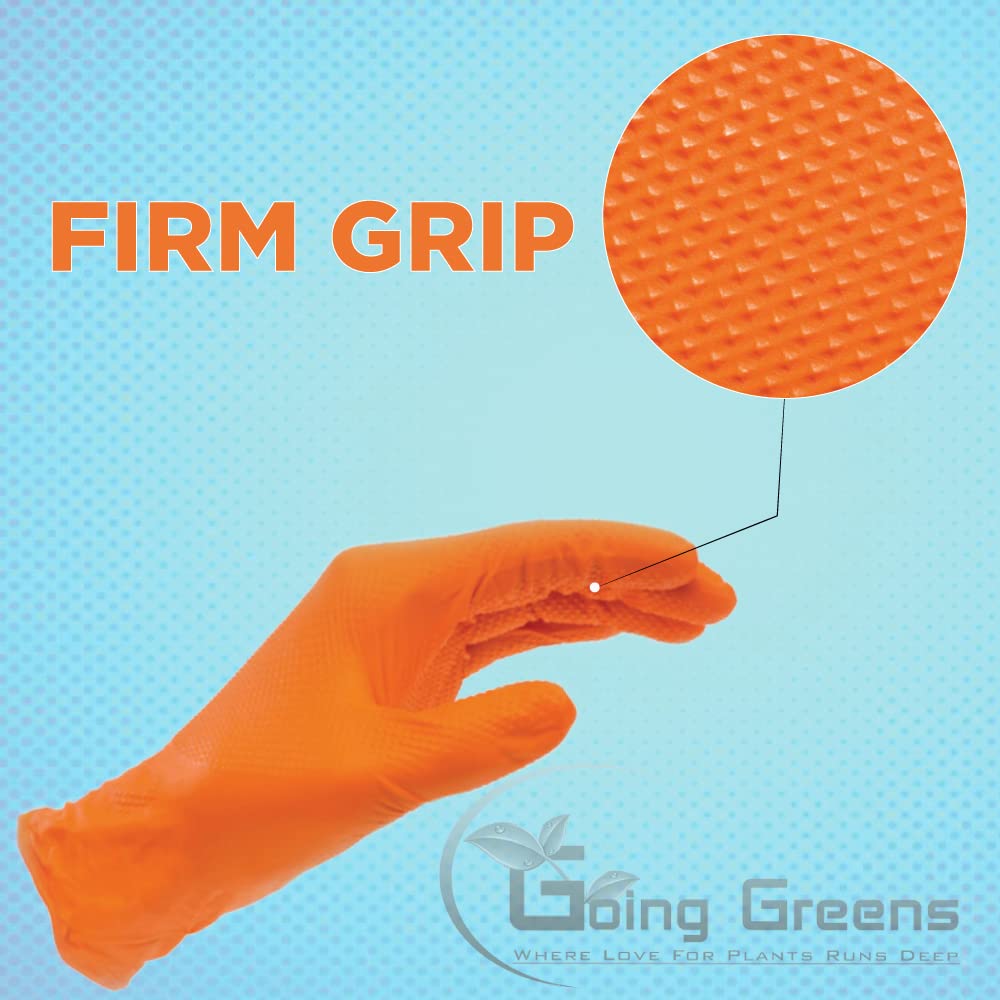 Heavy-Duty Gardening Rubber Gloves - 12 Inch Long, Reusable & Water-Resistant - Non-Slip Grip for Gardening, Farming, Landscaping & Household Cleaning (XL, 1 Pair) - Perfect for Planting, Weeding & Outdoor Chores