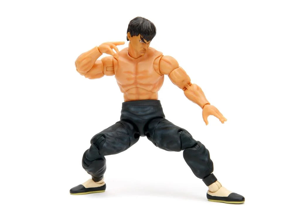 Ultra Street Fighter II: The Final Challengers Fei Long 1/12 Scale Action Figure - Collectible Fighting Game Character Model for Display & Gaming Battles