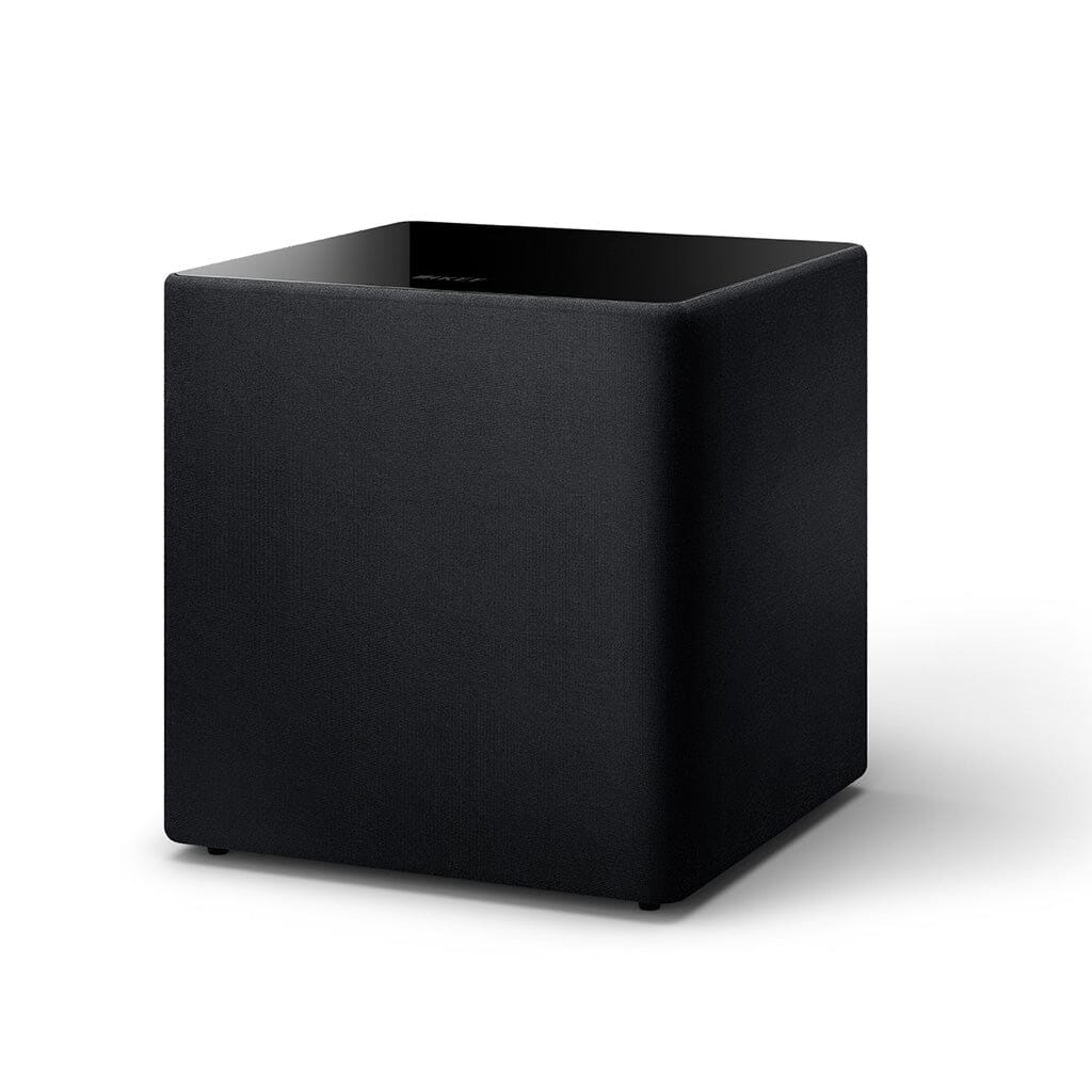KEF Kube 15 MIE Powered Subwoofer - High Performance Home Theater & Music Bass Speaker for Immersive Audio Experience