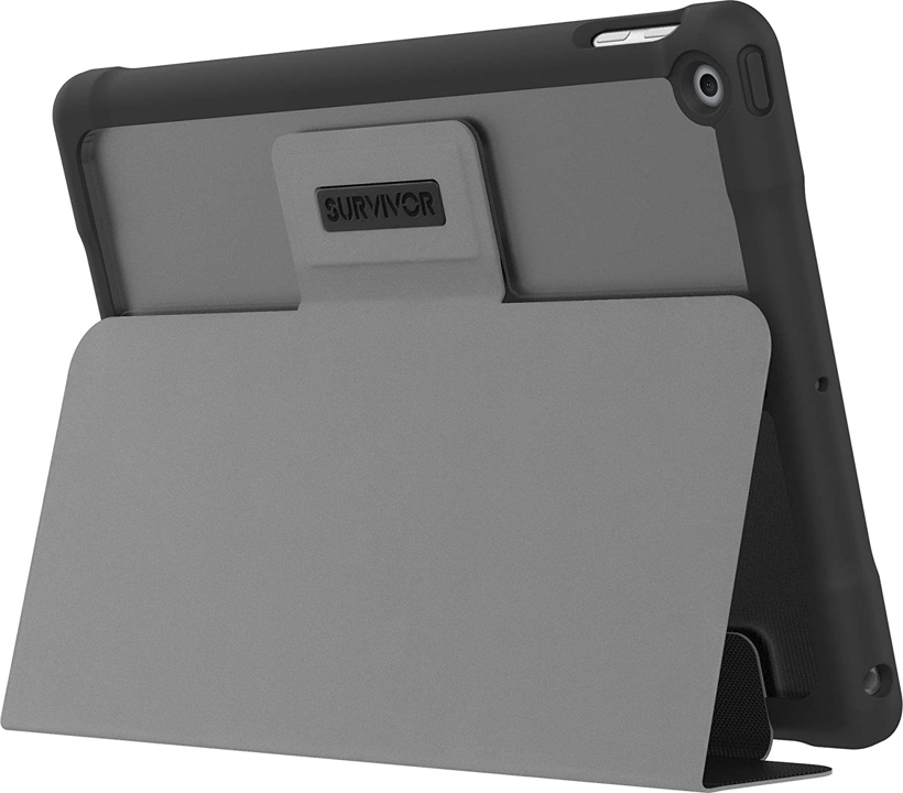 Griffin Survivor All-Terrain Rugged Case for iPad Mini 6 - Black | Shockproof & Waterproof Protection for Outdoor Adventures, Travel & Work