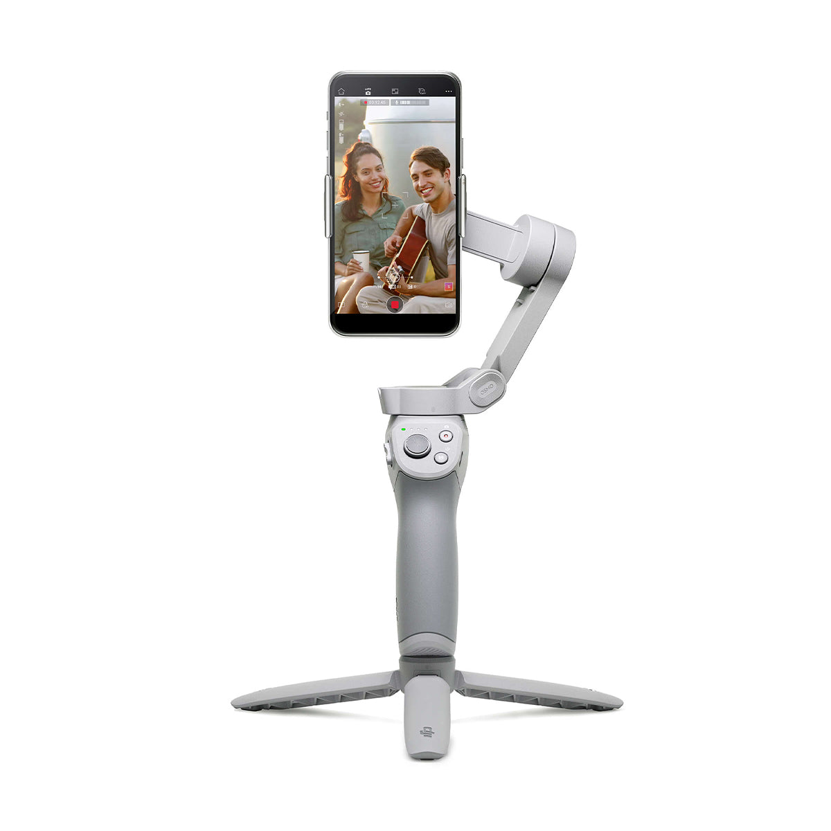 DJI OSMO Mobile 4 (OM 4) Smartphone Gimbal Stabilizer - 3-Axis Stabilization for Smooth Videos & Photos | Perfect for Vlogging, Travel & Content Creation