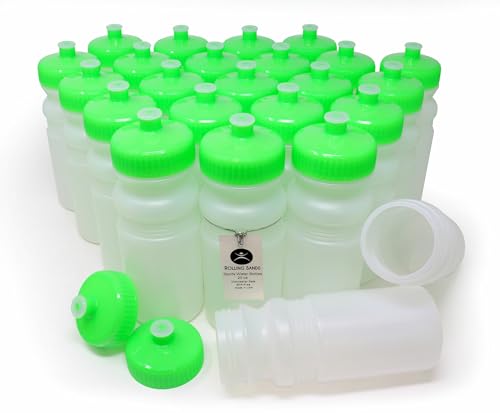 Clear Frost/ Neon Lime Green