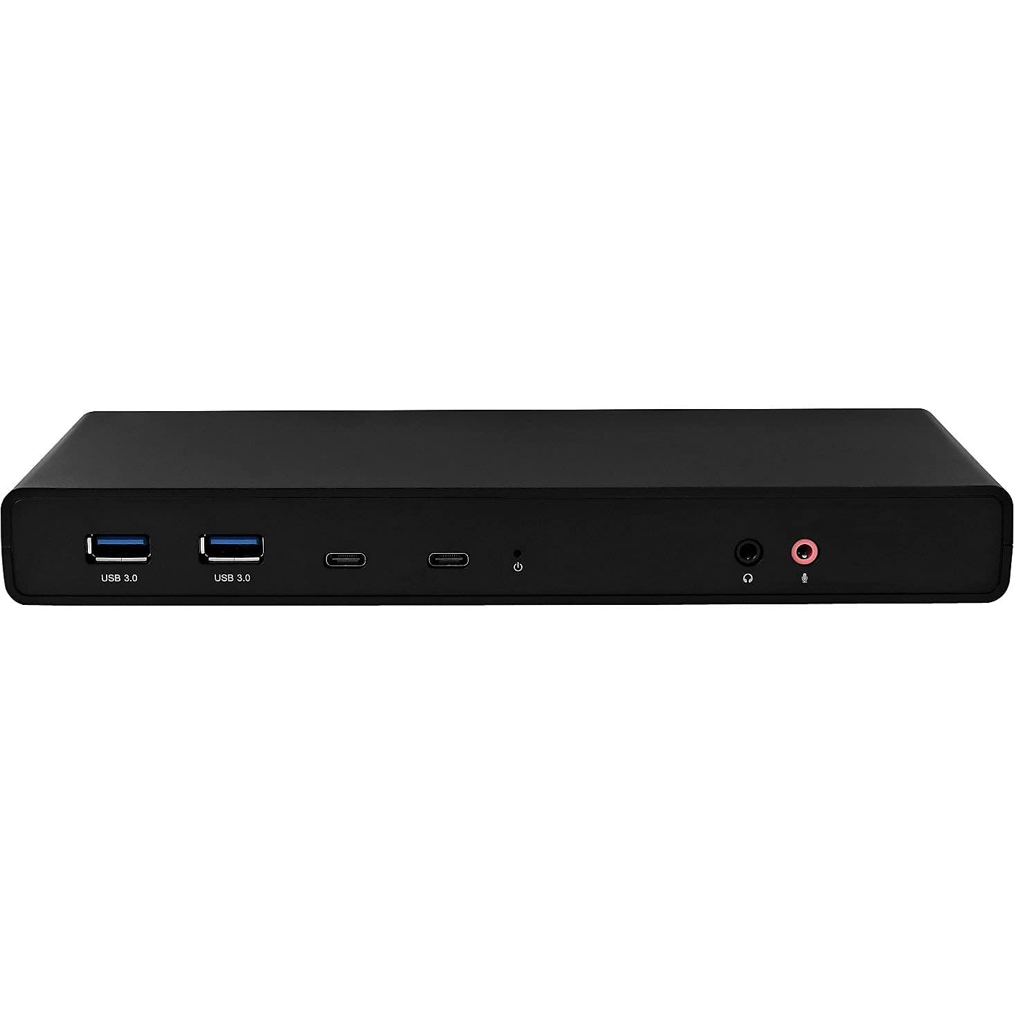 V7 Dual Universal Docking Station with USB-C Power Delivery (60W) - 6-Port USB Hub (4x USB 3.0) - Ethernet, HDMI, DisplayPort, Audio - Compatible with Laptop, PC, Monitor - Perfect for Home Office & Remote Work Setup