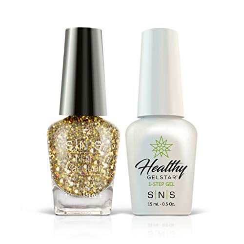 SNS Nails Duo Set - Nail Polish & UV Gel Kit #DS24 | Long-Lasting Manicure for Home & Salon Use