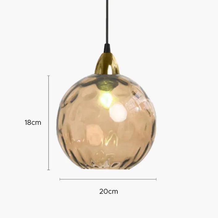 Modern 3-Light Glass Pendant Lighting Fixture for Dining Room - Elegant Hanging Chandelier with Clear Glass Shades - Perfect for Kitchen Island, Breakfast Nook & Farmhouse Decor