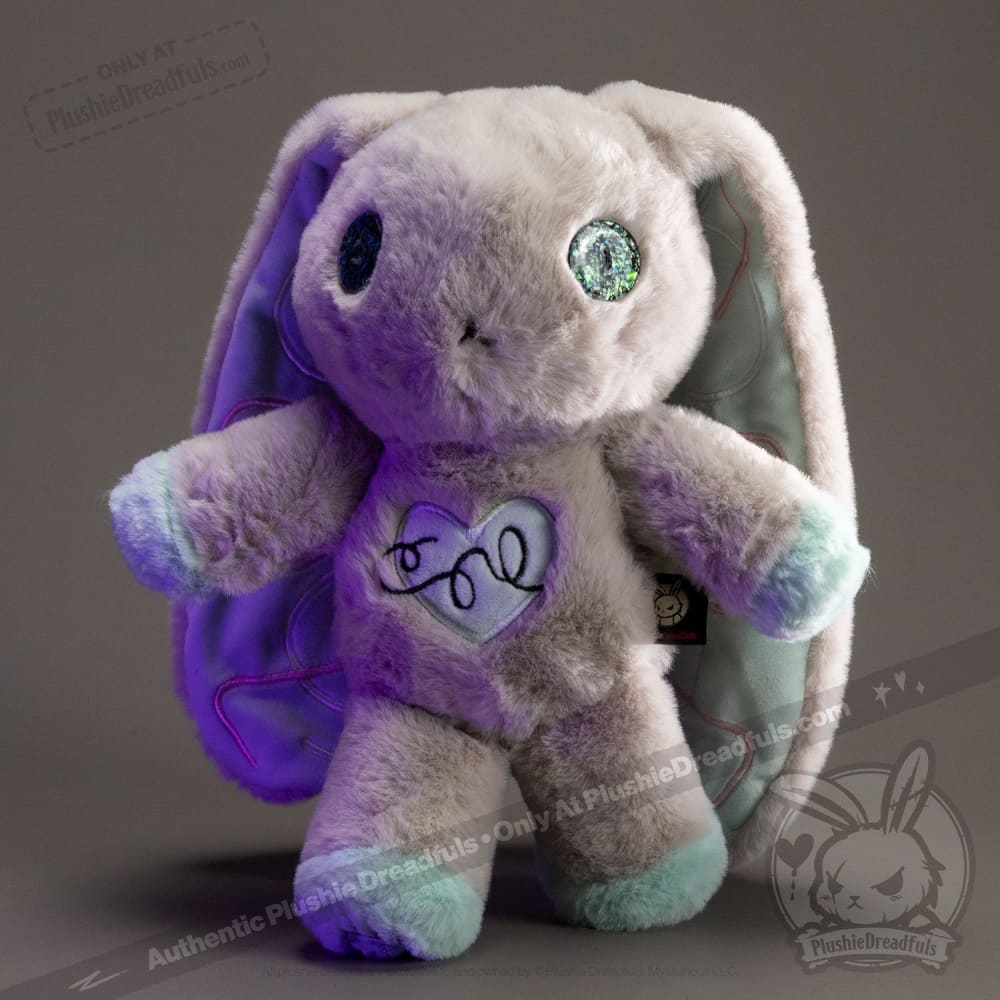 Plushie Dreadfuls Schizophrenia Rabbit II - Soft Stuffed Animal Toy for Mental Health Awareness, Anxiety Relief & Comfort | Perfect for Therapy, Gifts, and Collectibles