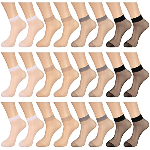 Black, Light Gray, Nude, White