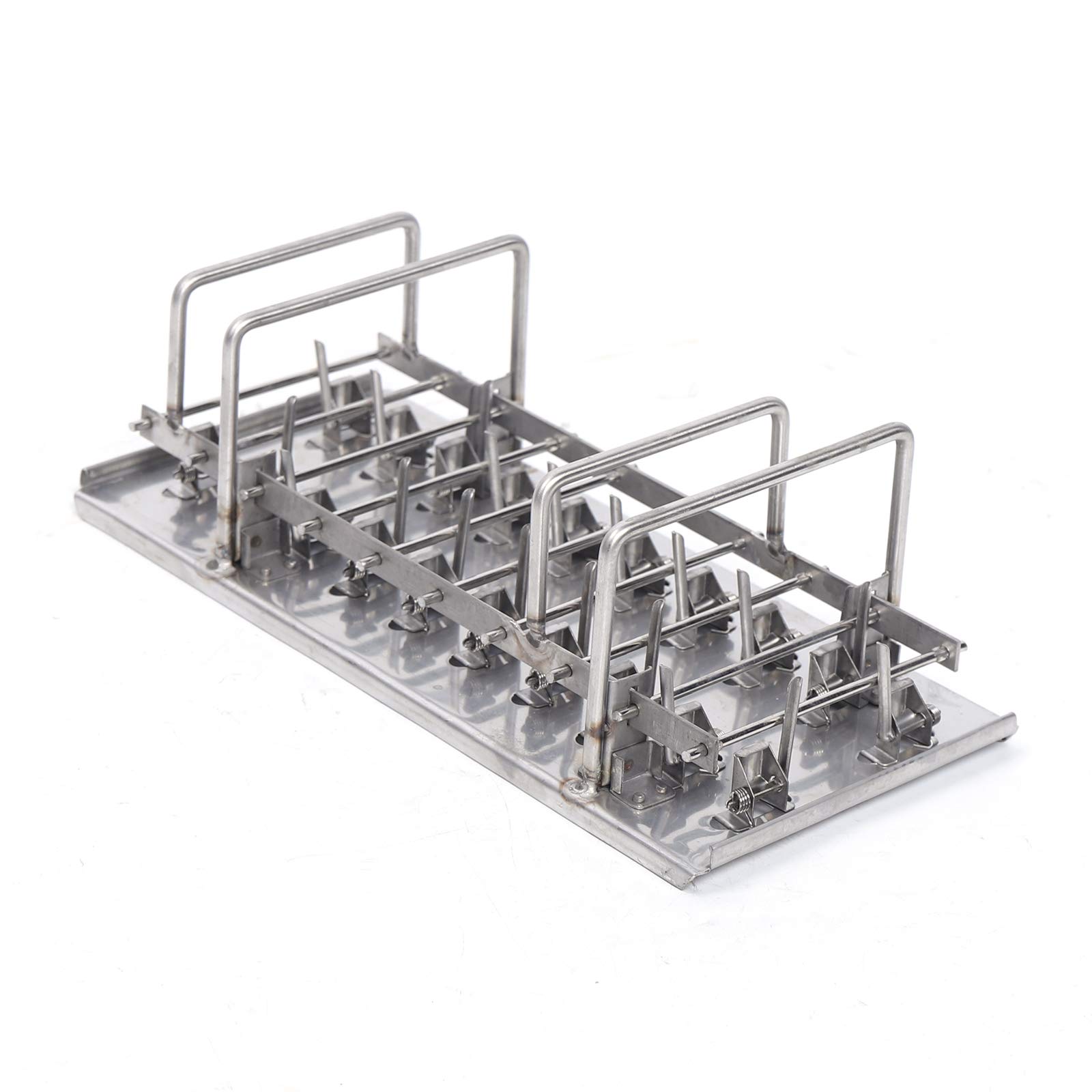 Premium Stainless Steel Popsicle Molds Kit - 20Pcs Ice Lolly Maker with Cleaning Brush - BPA-Free Reusable Ice Cream Stick Holder for Homemade Frozen Treats - Perfect for Summer Parties, Kids Snacks & Healthy Desserts