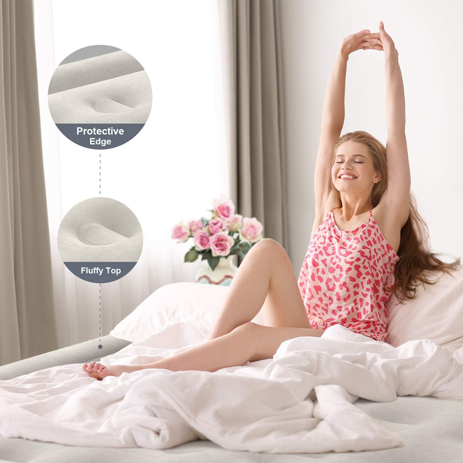 InnoTruth Queen Air Mattress with Built-in Pump - 18