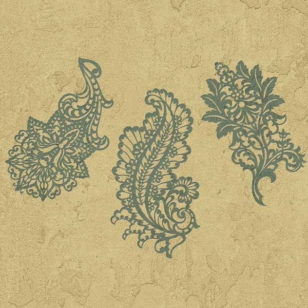 Paisley Impression Wall Stencil Set - DIY Home Decor Stencils for Painting, Wall Art, and Furniture - Perfect for Bedrooms, Living Rooms, and Craft Projects