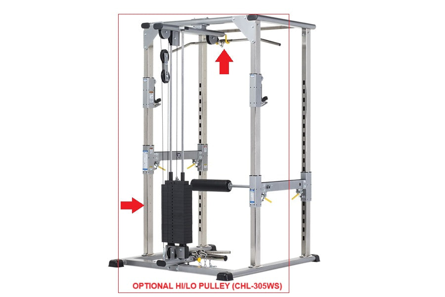 TuffStuff Evolution Power Cage (CPR 265) - Heavy Duty Home Gym Equipment for Strength Training & Weightlifting - Perfect for Garage, Basement & Home Workouts (Summer Sale)
