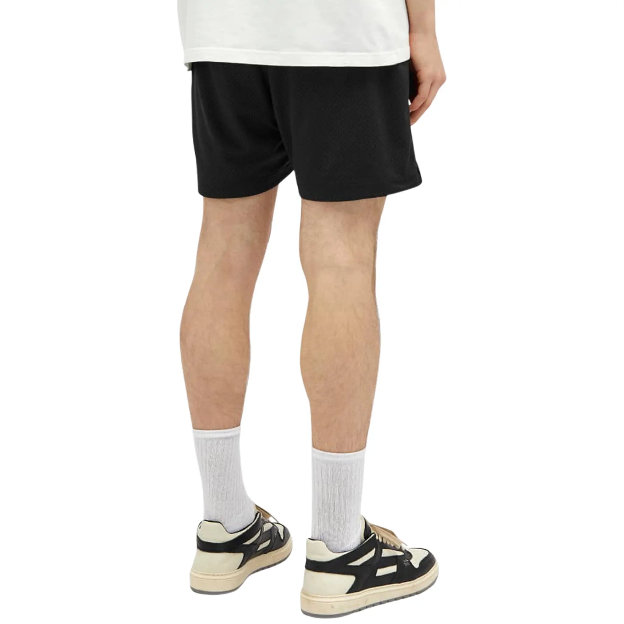 Represent Owners Club Mesh Black Shorts - Breathable Athletic Shorts for Men, Gym Workout & Running - Perfect for Training, Jogging, and Casual Wear