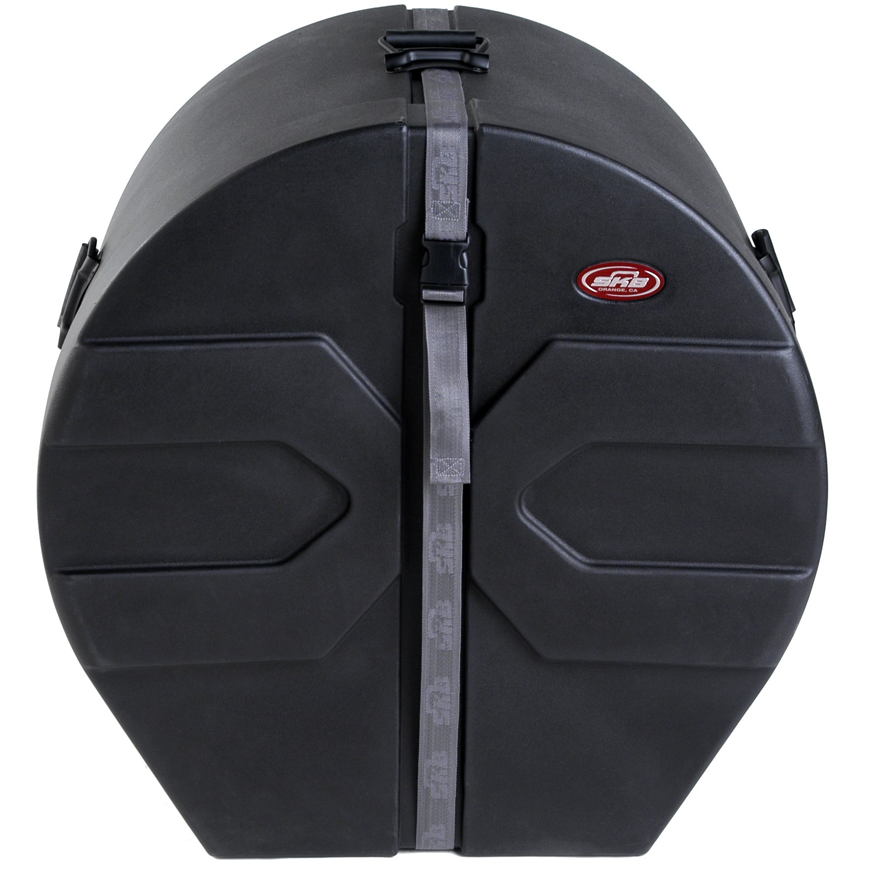 SKB 14 X 26 Marching Bass Drum Case with Padded Interior - Protective Cover for Band Equipment & Drum Storage | Perfect for School Marching Bands, Drum Corps & Professional Performances