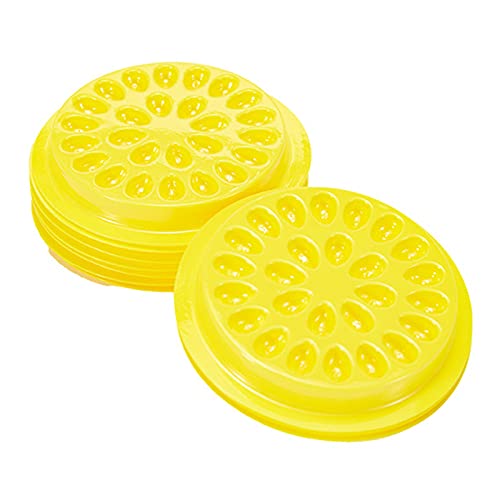 100pcs Eyelash Glue Holders - False Lash Adhesive Trays for Professional Eyelash Extensions | Reusable Lash Glue Containers for Salon & Home Use
