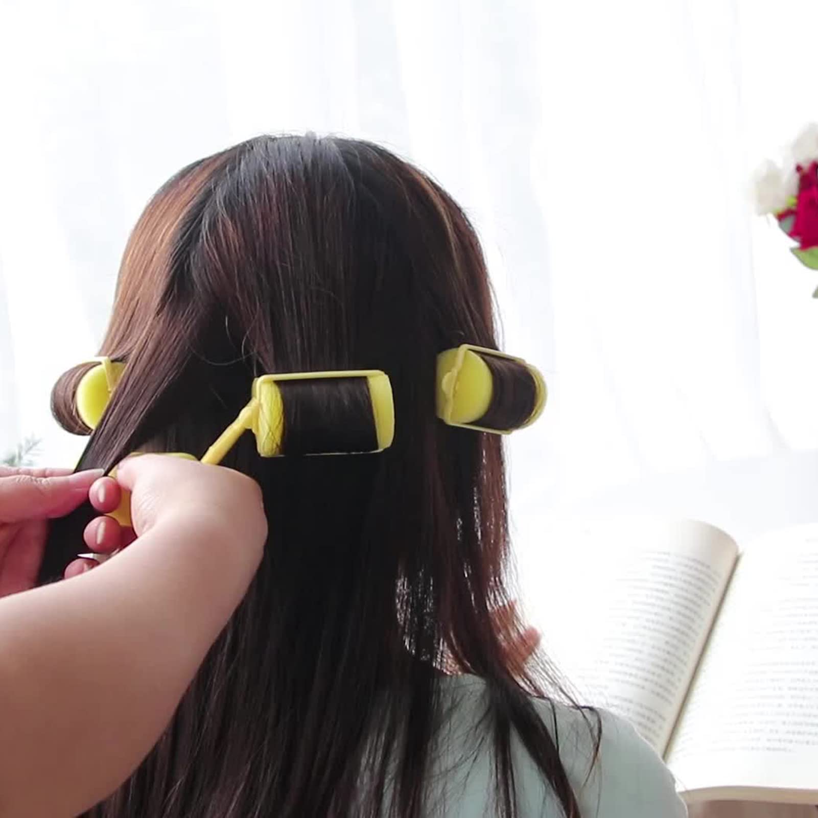 Heatless Hair Curlers for Women - Overnight Sleeping Curlers, Soft & Flexible Sponge Hair Styling Tools for Natural Waves & Curls | Perfect for Home, Travel & Salon Use