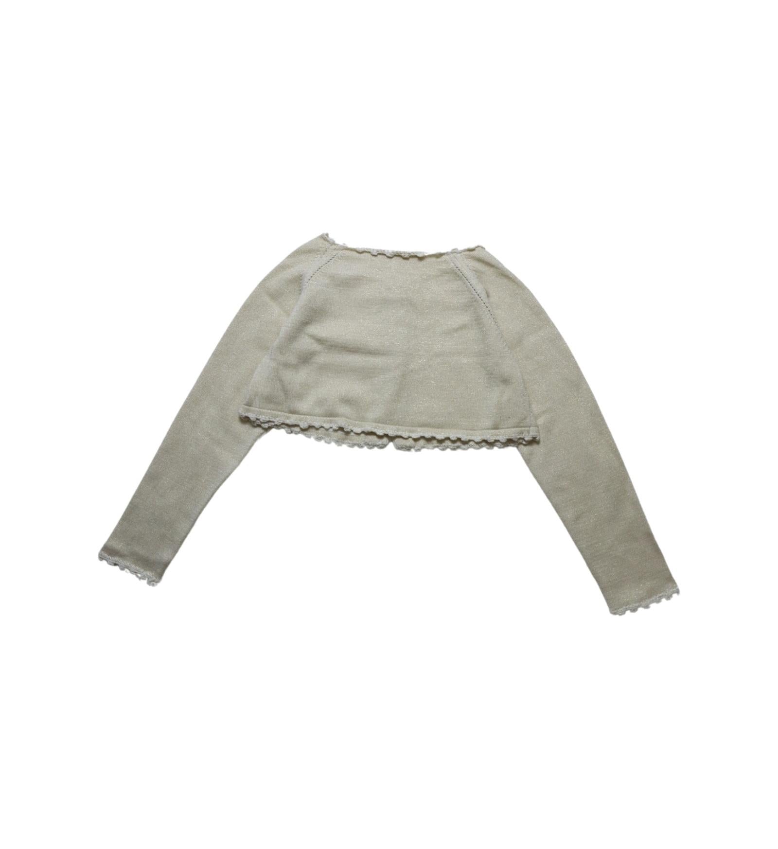 Angel's Face Cardigan for Girls 4T - Soft Knit Sweater for Toddlers - Perfect for Preschool, Playdates & Family Outings