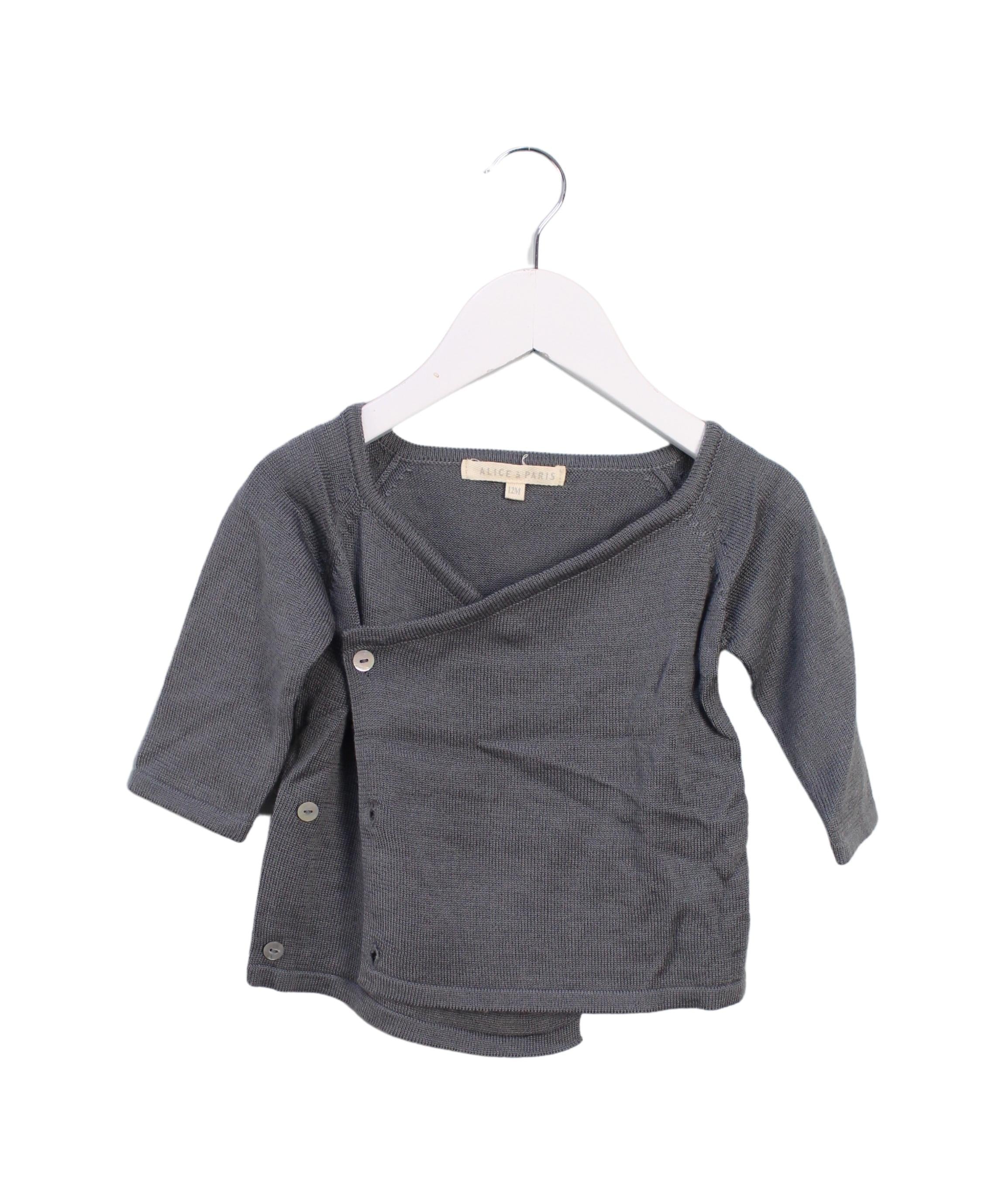 Alice à Paris Long Sleeve Baby Top - French Inspired Outfit for Girls 12 Months | Perfect for Photoshoots, Special Occasions & Everyday Wear