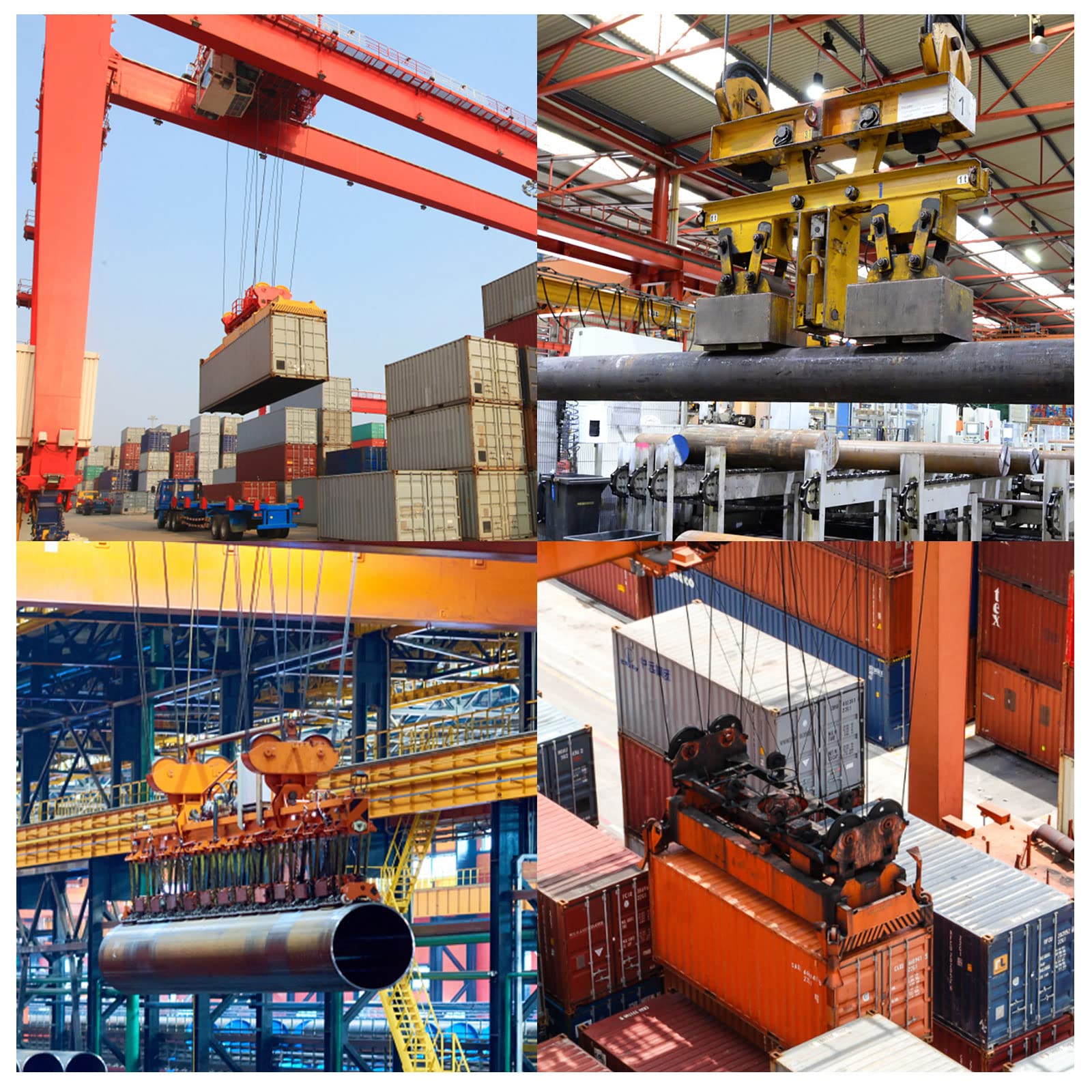 RYFT 600KG (1320Lbs) Heavy Duty Magnetic Lifter with Strong Neodymium Magnets & Safety Release - Permanent Lift Magnet for Shop Crane, Hoist, Steel Plate & Board Handling - Ideal for Construction, Metal Fabrication & Warehouse Lifting Operations