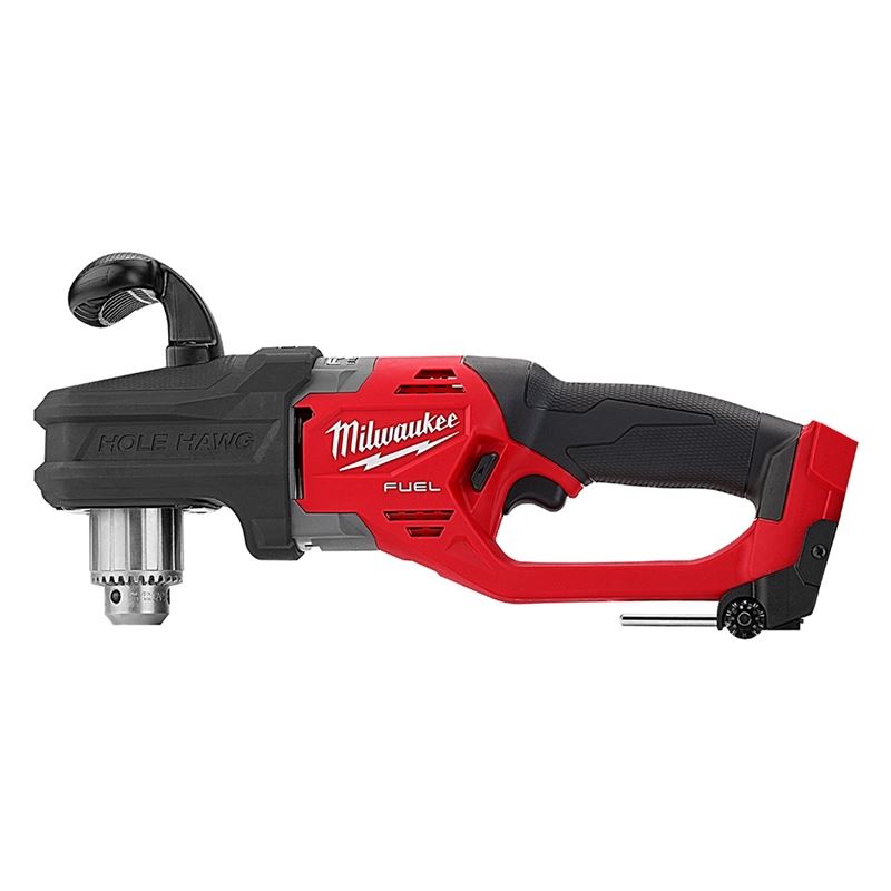 M18 FUEL 18V Brushless Cordless Right Angle Drill (Tool Only) - 1/2 Inch Hole Hawg for Woodworking, Metal Drilling & Tight Space Applications
