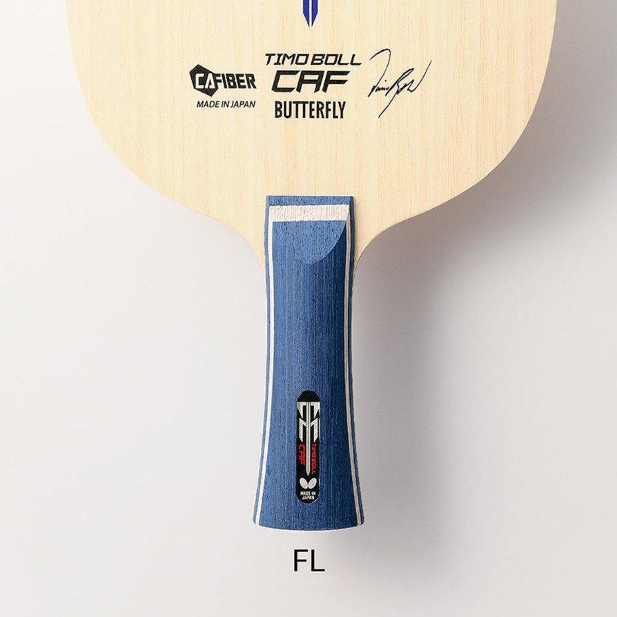 Butterfly Timo Boll CAF FL Shakehand Table Tennis Blade - Professional Ping Pong Racket for Offensive Play | Perfect for Tournaments & Training Sessions