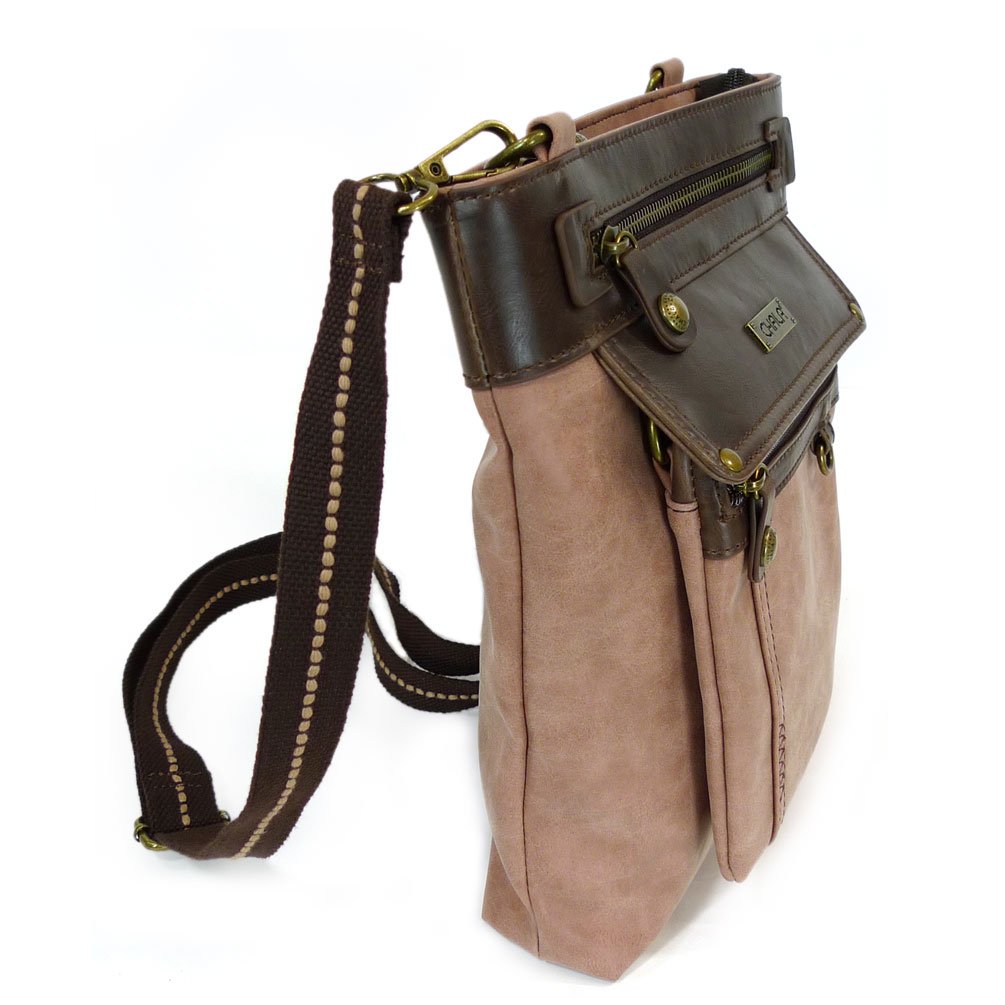 CHALA GEMINI Crossbody Bag for Women - Durable Canvas Messenger Purse with Adjustable Strap - Perfect for Travel, Work & Everyday Use