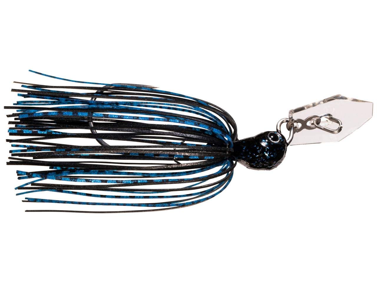 Z-MAN Jackhammer StealthBlade ChatterBait 1/2 oz Multi-Species Bass Fishing Lure - Topwater & Weedless Jig for Freshwater & Saltwater Bass Fishing