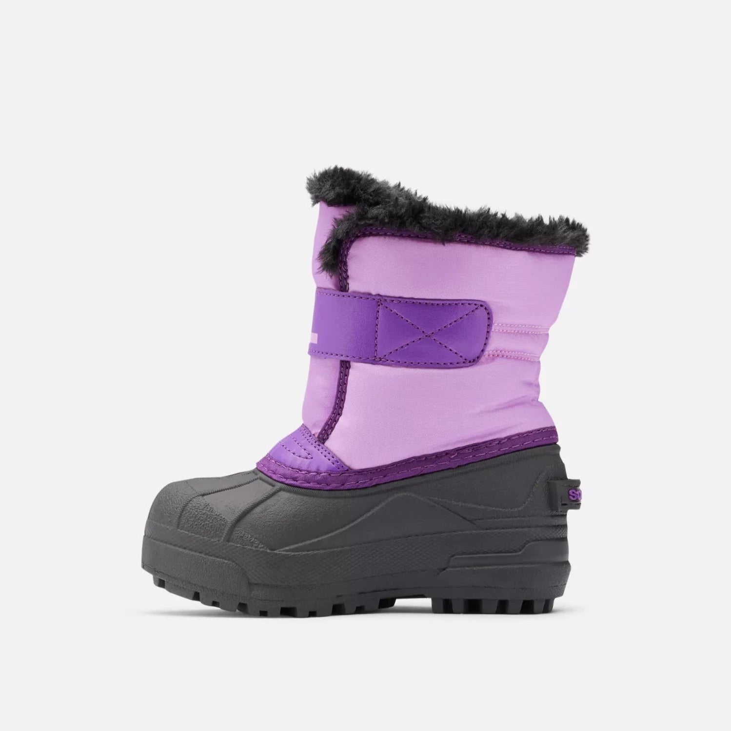 Sorel Gumdrop Purple Violet Snow Commander Toddler Boots - Waterproof Winter Snow Boots for Kids, Girls & Boys - Perfect for Snow Play, Outdoor Adventures & Cold Weather
