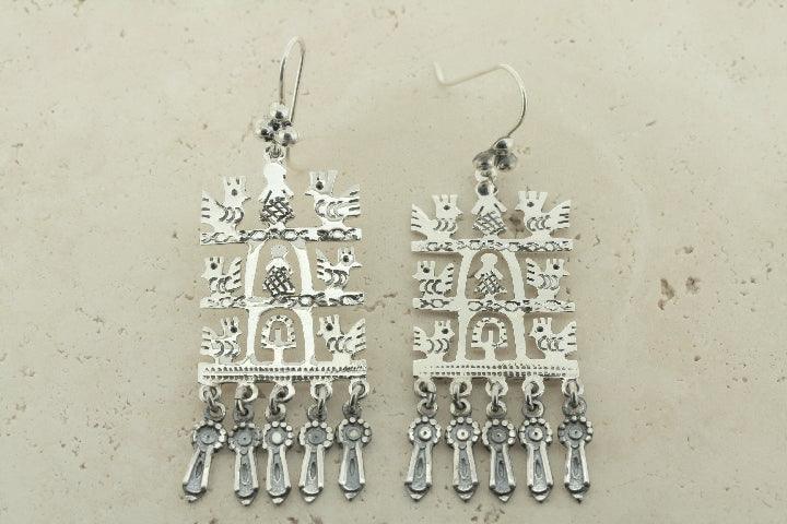 Tree of Life Earrings for Women - Large Wide Boho Hoop Earrings - Spiritual Jewelry for Yoga, Meditation & Everyday Wear