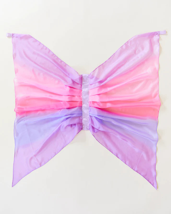Sarah's Silks Wings - Premium Play Silk Wings for Kids Dress Up & Imaginative Play - Perfect for Fairy, Angel, and Butterfly Costumes