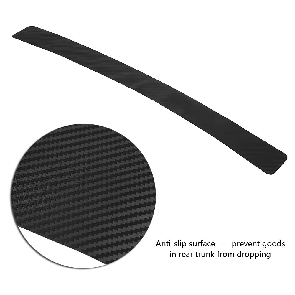 Car Rear Bumper Protector - 100x9cm (39.4x3.5in) Self-Adhesive Guard Tape for Scratch Protection | Perfect for SUVs, Sedans & Trucks - Easy Installation & Durable Cover