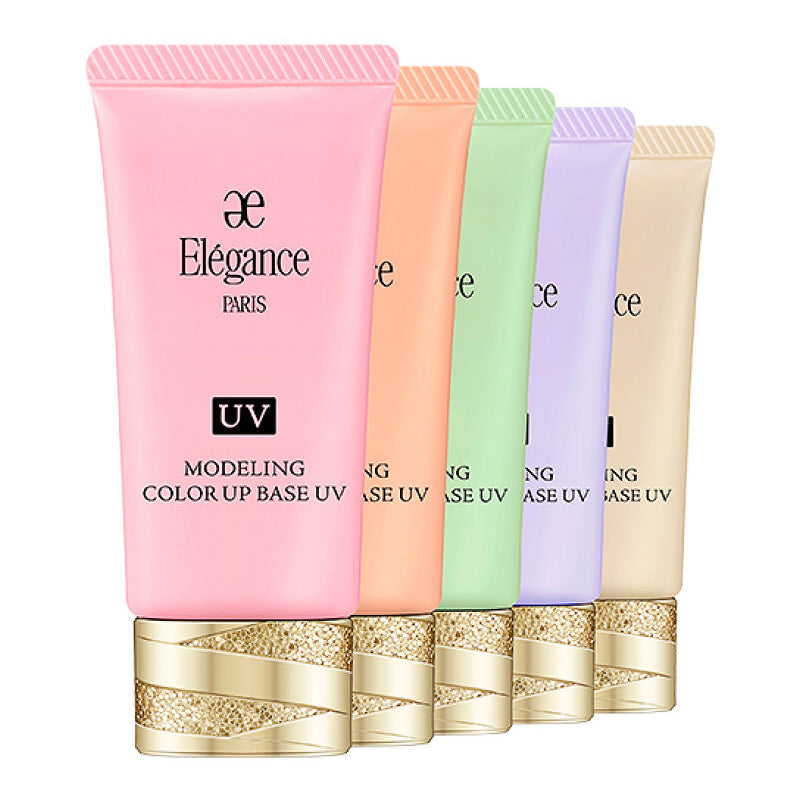 Elegance Modeling Color Up Base UV - Long-Lasting Makeup Primer with SPF for Flawless Skin, Perfect for Daily Wear & Special Occasions