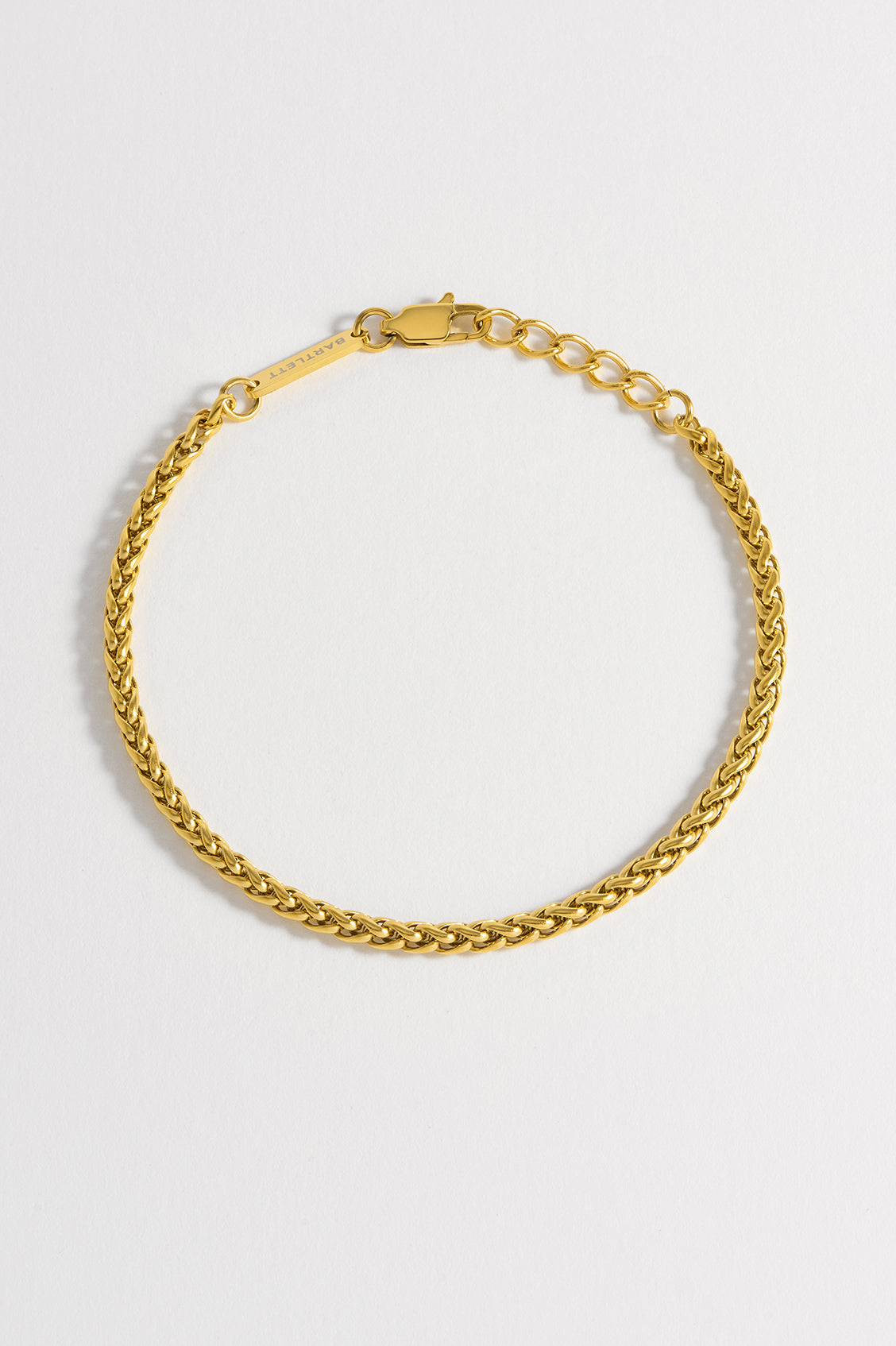 Stylish Men's Spiga Chain Bracelet - Durable Stainless Steel Adjustable Link Bracelet for Casual & Formal Wear - Perfect for Gifts, Parties, and Everyday Fashion