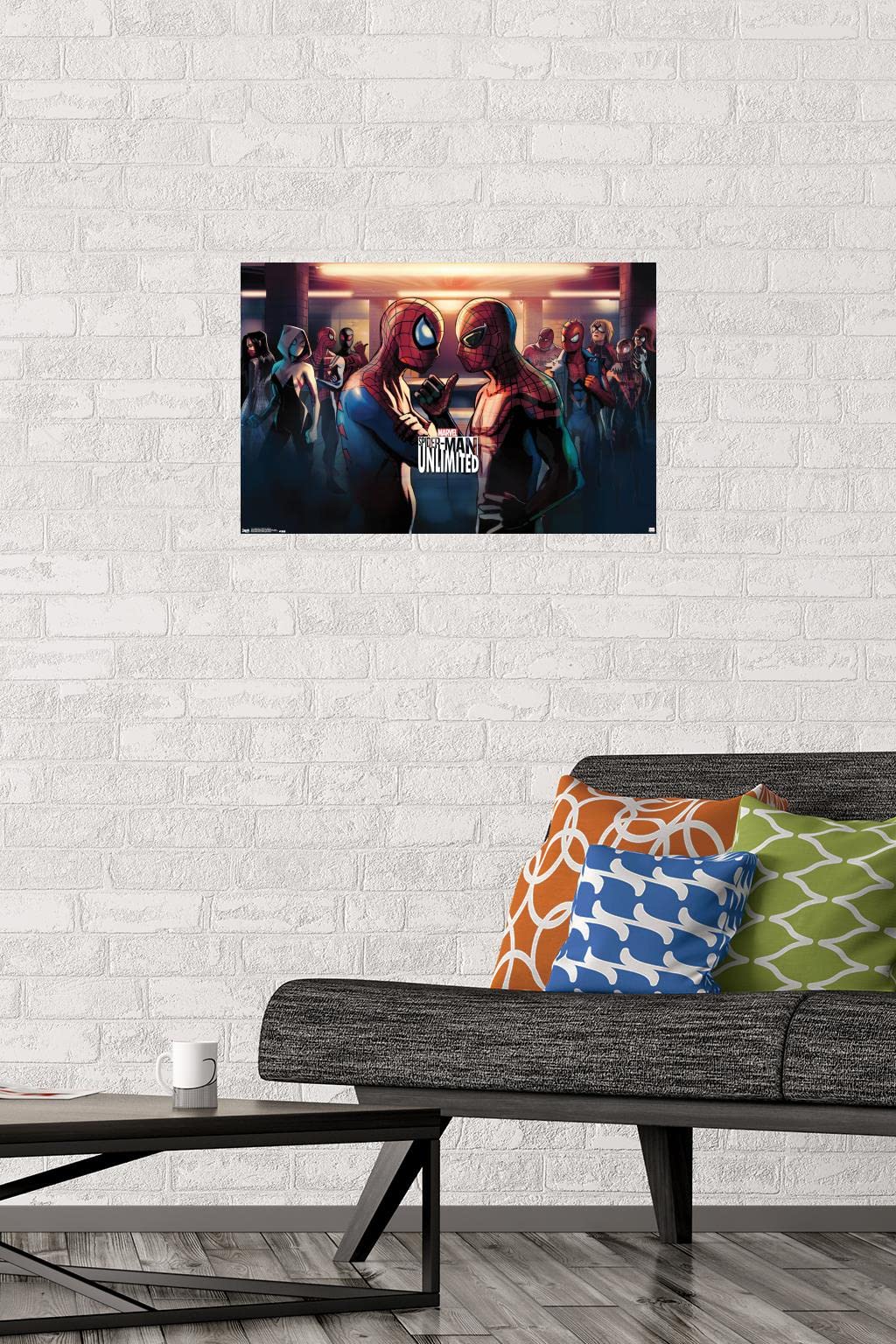 Marvel Comics Spider-Man: Unlimited Video Game Poster - 22.4x14.7 Inch Premium Unframed Wall Art - Perfect for Gamer Rooms, Bedroom Decor & Marvel Fan Collections