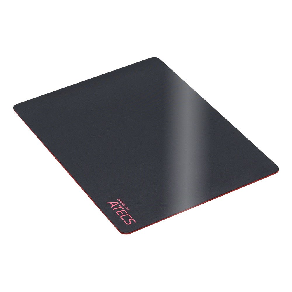ATECS Soft Gaming Mousepad - Medium Size, Black - Perfect for PC, Laptop & Office Use