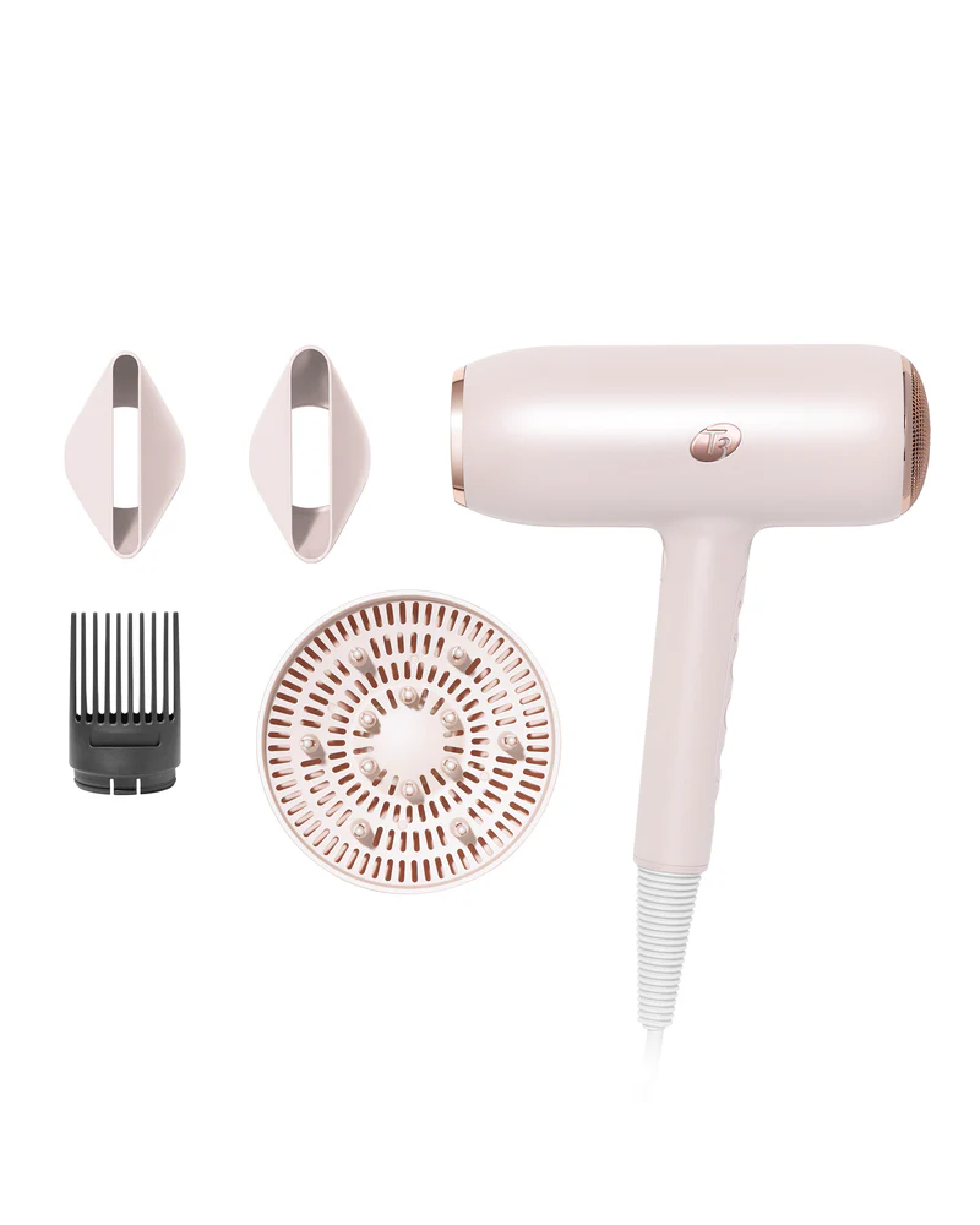 T3 Featherweight StyleMax Hair Dryer - Professional Ionic Blow Dryer for Fast Drying & Frizz Control - Perfect for Home, Salon & Travel Use