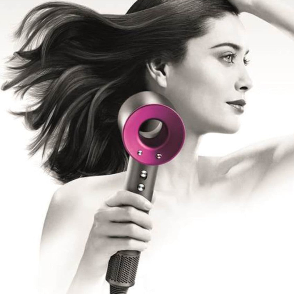 Dyson Supersonic Hair Dryer HD07 - Nickel/Copper Refurbished with 1 Year Warranty | Professional Salon Quality for Home & Travel Use