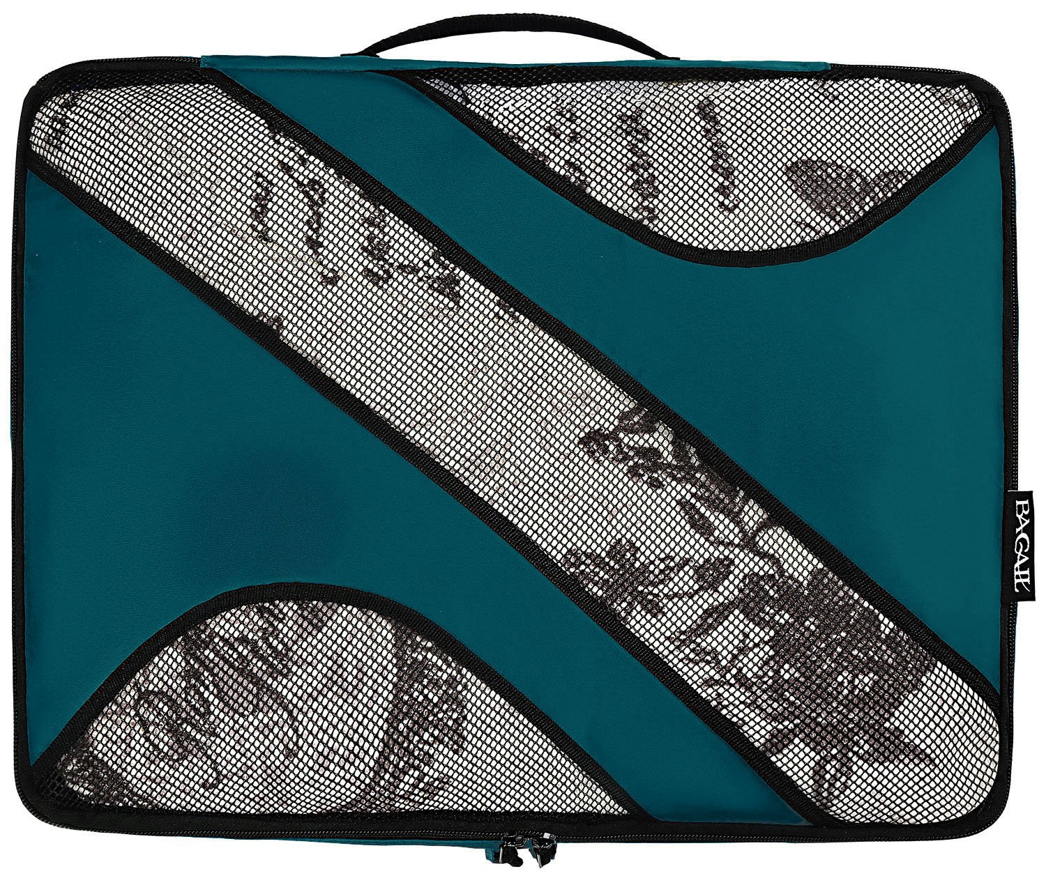 BAGAIL 6-Piece Packing Cubes Set - Lightweight Travel Luggage Organizers for Suitcases - Perfect for Business Trips, Vacations & Weekend Getaways