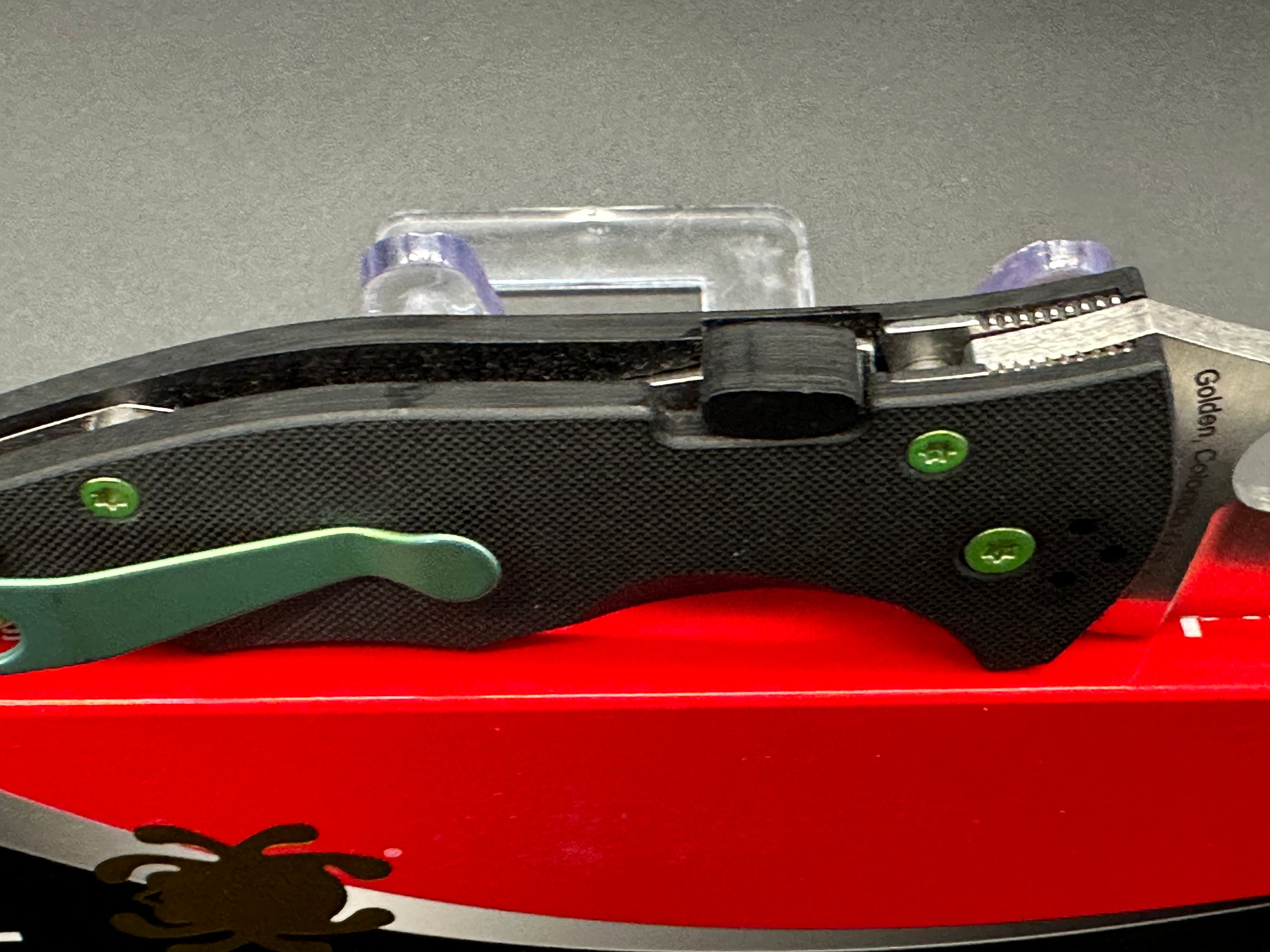 Spyderco Yojimbo 2 Folding Knife - Black G10 Handle, CPM-S30V Steel Blade - EDC, Outdoor, Tactical & Survival Knife for Camping, Hiking & Everyday Carry