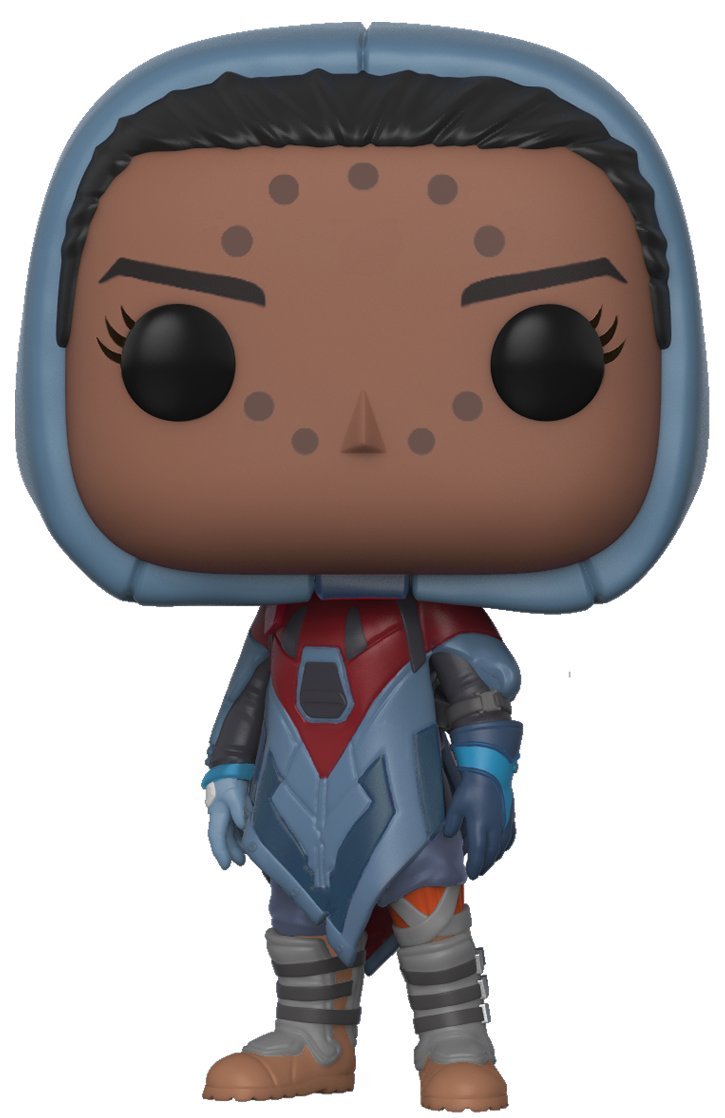 Funko Pop! Games: Destiny - Hawthorne with Hawk Vinyl Figure Collectible Toy | Bundle Includes Pop Protector Case | Perfect for Gaming Fans & Collectors Display