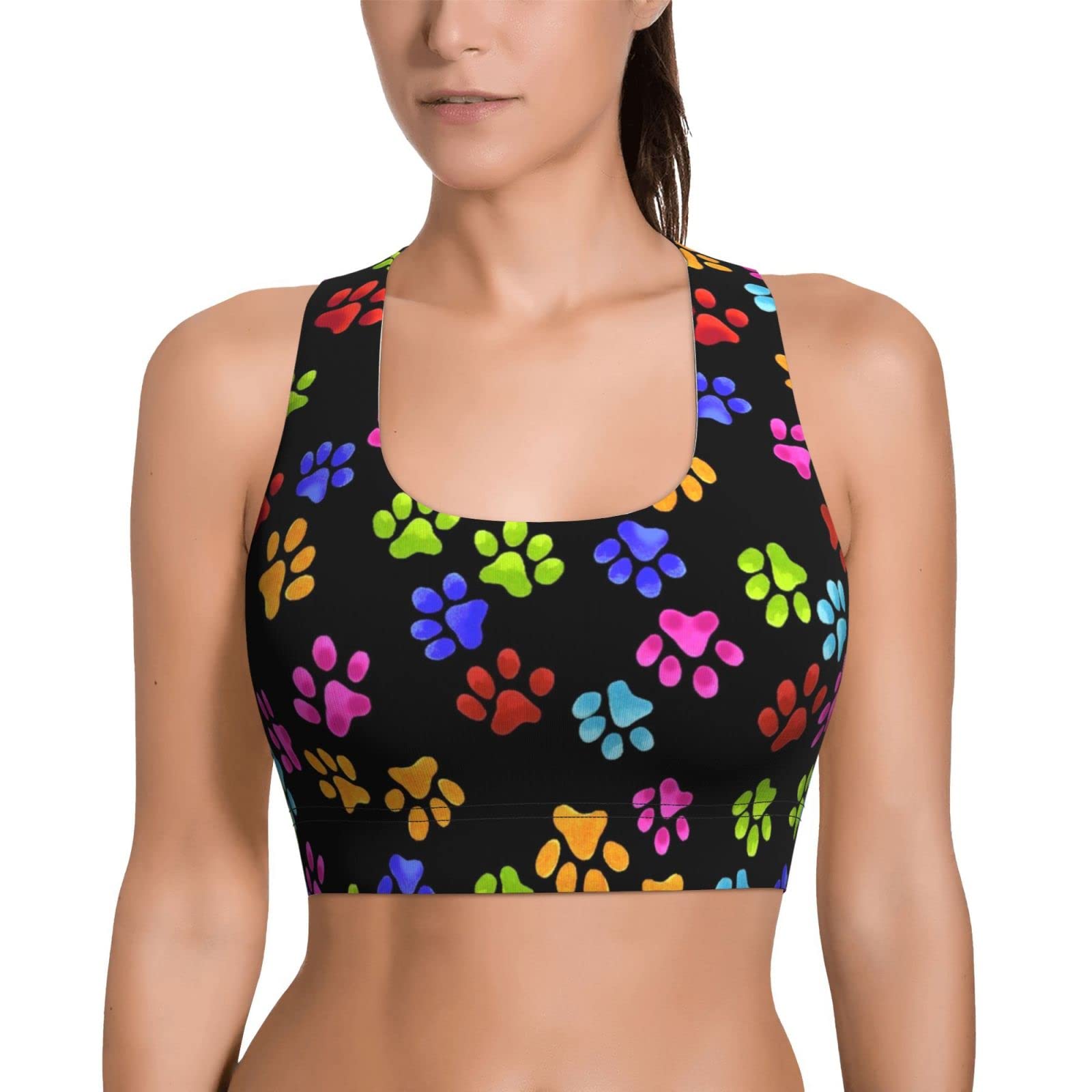 Women's Comfort Fit Yoga Bras - Breathable Athletic Tank Top for Yoga, Gym, Workout & Training - Perfect for Pilates, Running & Fitness Exercises