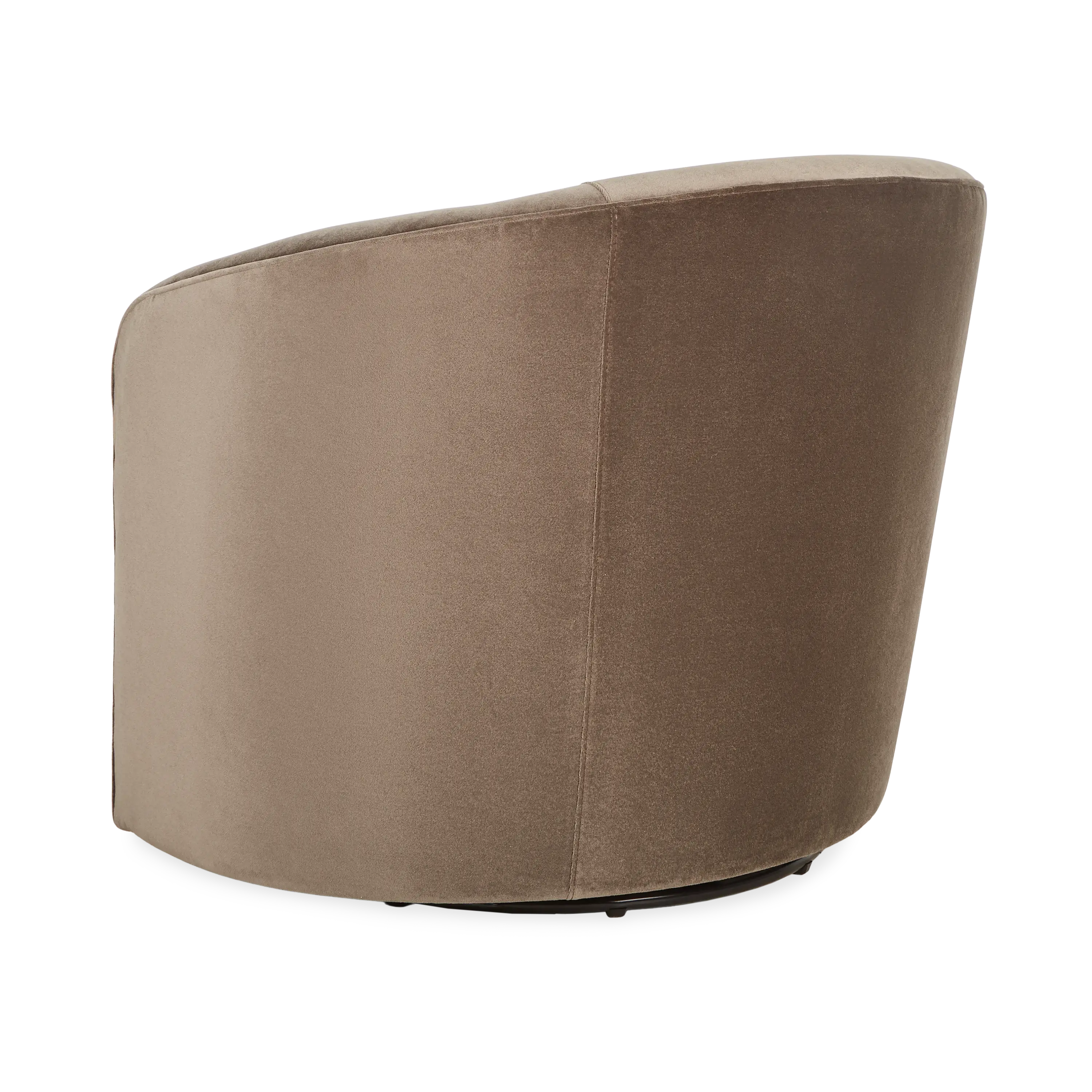 Dahlia Swivel Chair - 360 Degree Rotating Modern Accent Chair for Living Room, Bedroom, or Office - Comfortable Upholstered Lounge Chair with Sturdy Metal Base